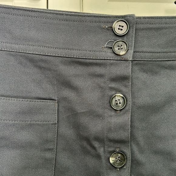 NWT Loft Outlet Grey 14 Petite Skirt - Picture 4 of 8